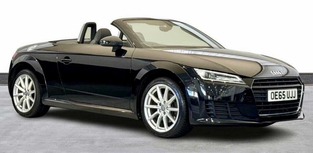 Audi TT Convertible 2.0 Tdi Ultra Sport Roadster Euro 6 S Black #2