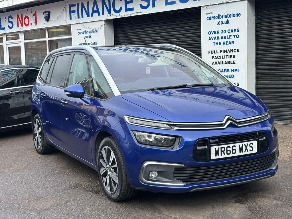 Citroen Grand C4 Picasso 1.2 Puretech Flair Euro 6 Ss Blue