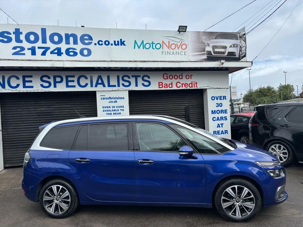 Citroen Grand C4 Picasso 1.2 Puretech Flair Euro 6 Ss Blue #3