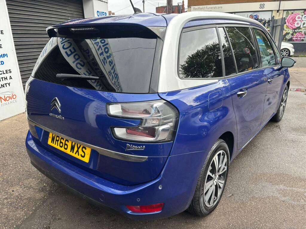 Citroen Grand C4 Picasso 1.2 Puretech Flair Euro 6 Ss Blue #6