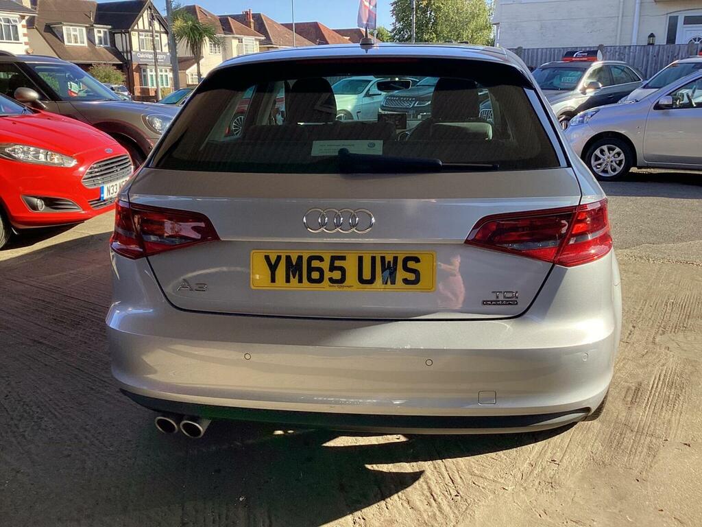 Audi A3 Hatchback 1.6 Tdi Sport Sportback Quattro Euro 6 Silver #4