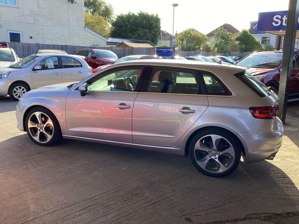 Audi A3 Hatchback 1.6 Tdi Sport Sportback Quattro Euro 6 Silver #6