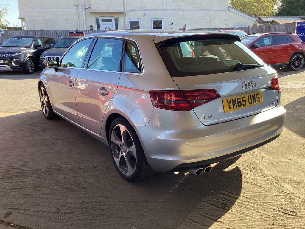 Audi A3 Hatchback 1.6 Tdi Sport Sportback Quattro Euro 6 Silver #5