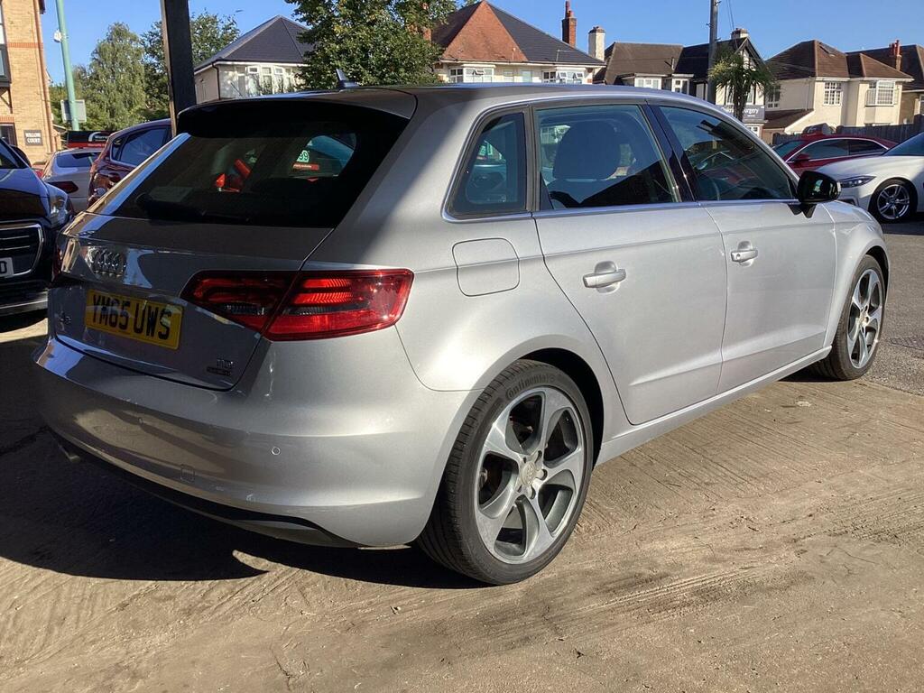 Audi A3 Hatchback 1.6 Tdi Sport Sportback Quattro Euro 6 Silver #3