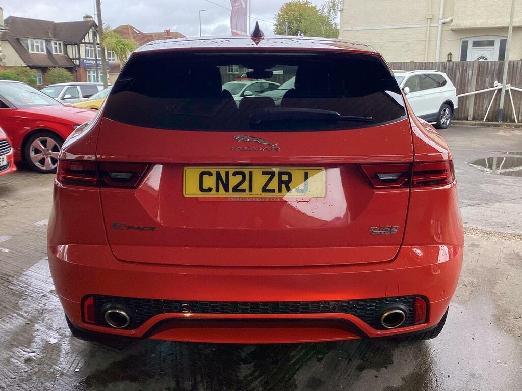 Jaguar E-Pace Suv 2.0 D180 Chequered Flag Awd Euro 6 Ss CN21ZRJ Red #4