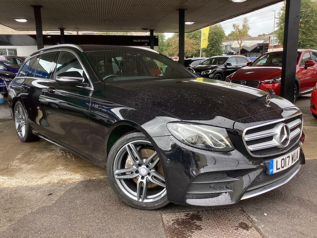 Mercedes-Benz E Class Estate 2.0 E220d Amg Line G-tronic Euro 6 Ss 5 Black