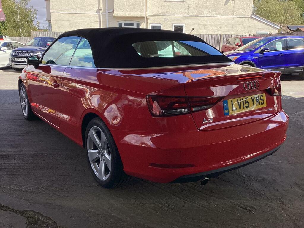Audi A3 Cabriolet 1.6 Tdi Sport Euro 6 Ss Red #5