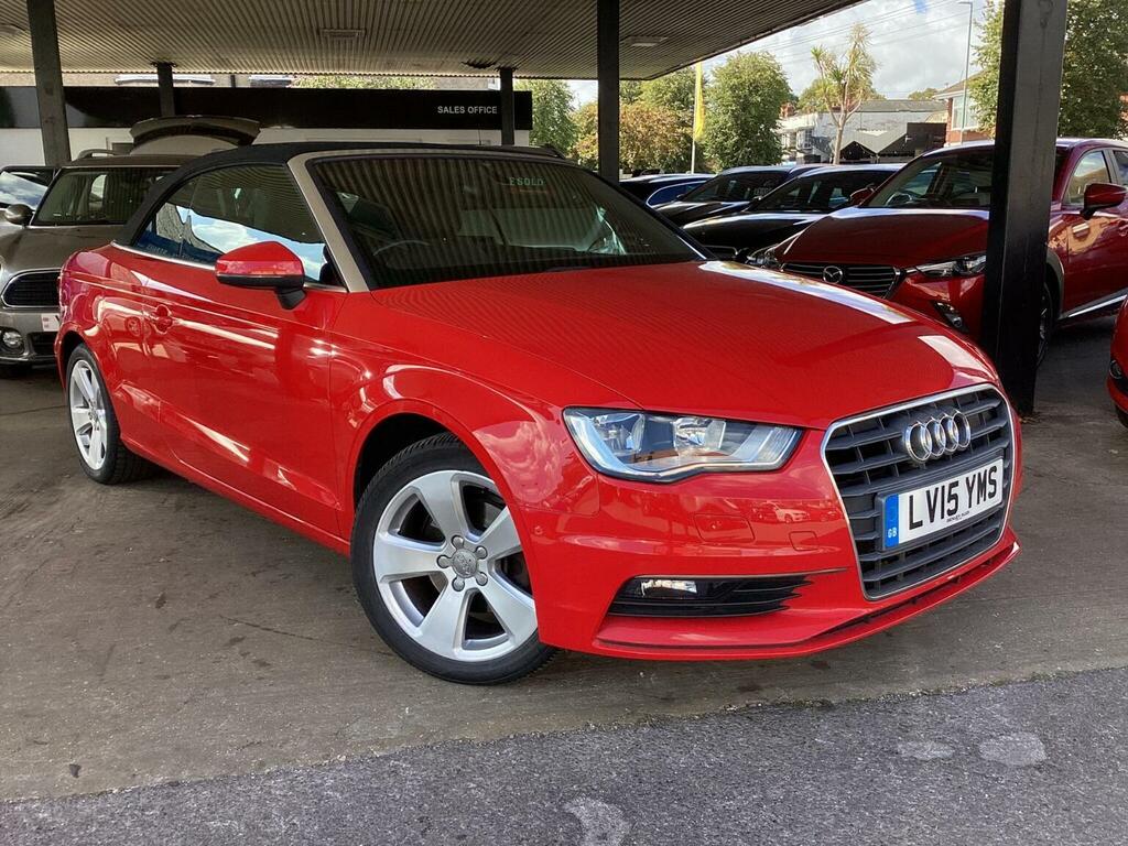 Audi A3 Cabriolet 1.6 Tdi Sport Euro 6 Ss Red