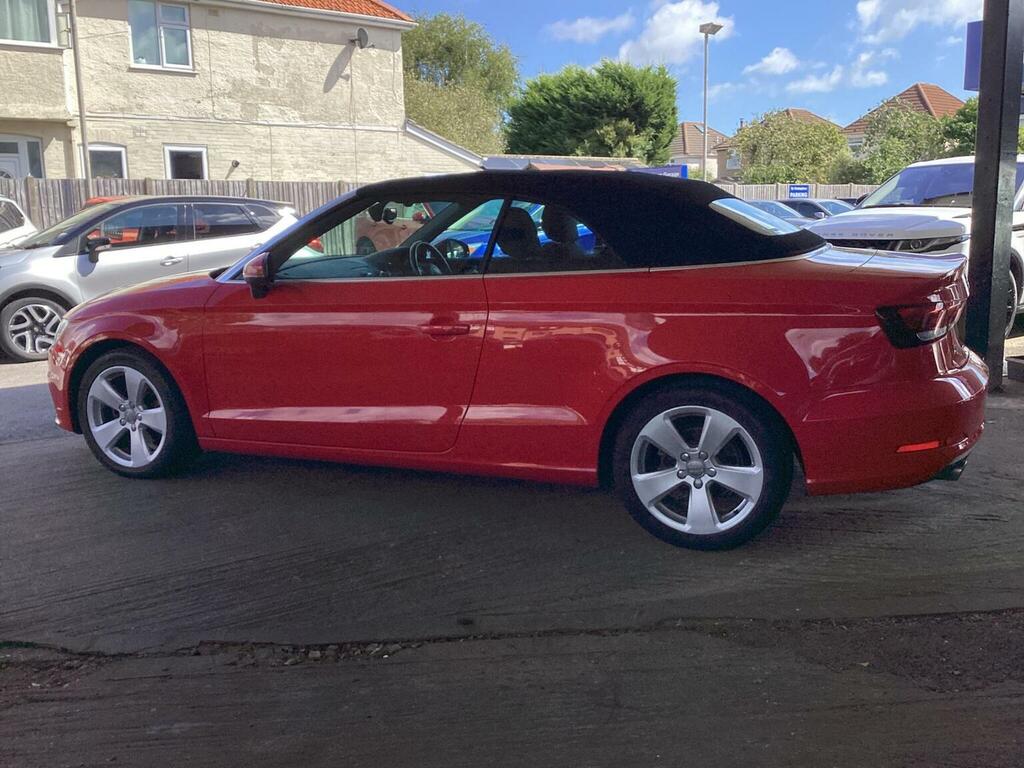 Audi A3 Cabriolet 1.6 Tdi Sport Euro 6 Ss Red #6