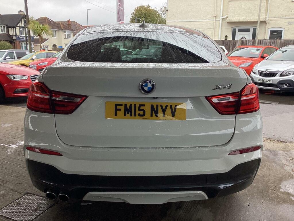 BMW X4 3.0 30D M Sport Xdrive Euro 6 Ss White #4