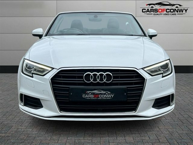 Audi A3 Cabriolet 1.6 Tdi Sport Convertible Euro 6 White #3