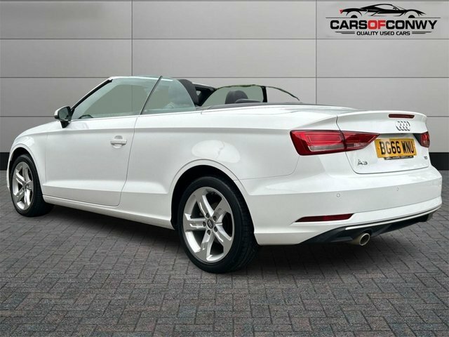 Audi A3 Cabriolet 1.6 Tdi Sport Convertible Euro 6 White #6