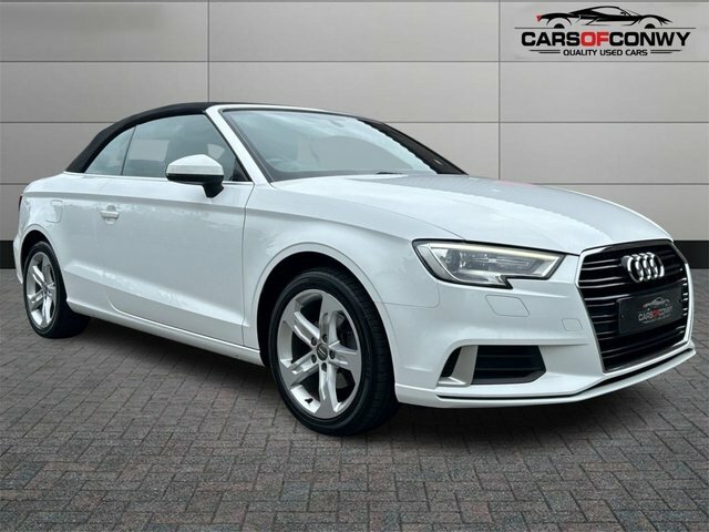 Audi A3 Cabriolet 1.6 Tdi Sport Convertible Euro 6 White #2