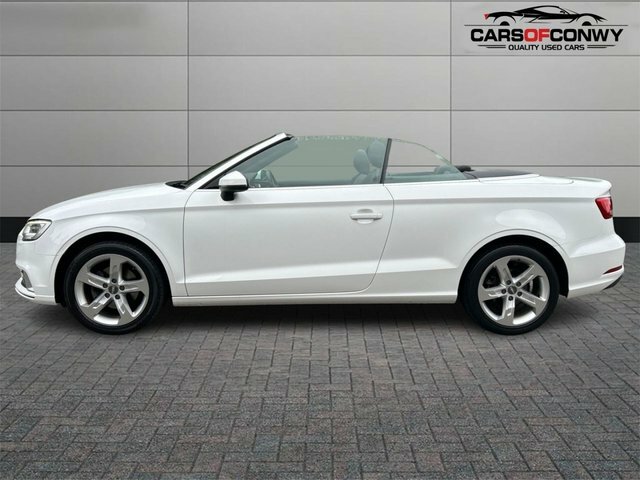 Audi A3 Cabriolet 1.6 Tdi Sport Convertible Euro 6 White #5
