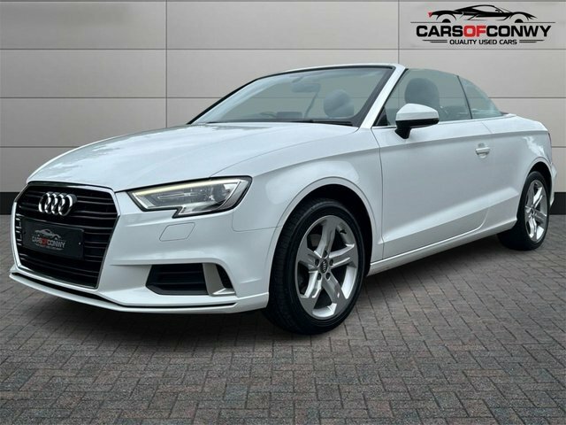 Audi A3 Cabriolet 1.6 Tdi Sport Convertible Euro 6 White #4