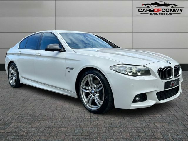 BMW 5 Series 2.0 520D M Sport Saloon Euro 6 S White