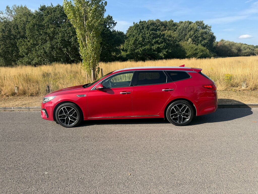 Kia Optima 1.6 Crdi 3 Sportswagon Euro 6 FT19GWD Red #4