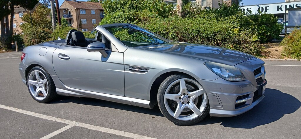 Mercedes-Benz SLK Convertible 3.5 Slk350 Blueefficiency Amg Sport 2 Silver