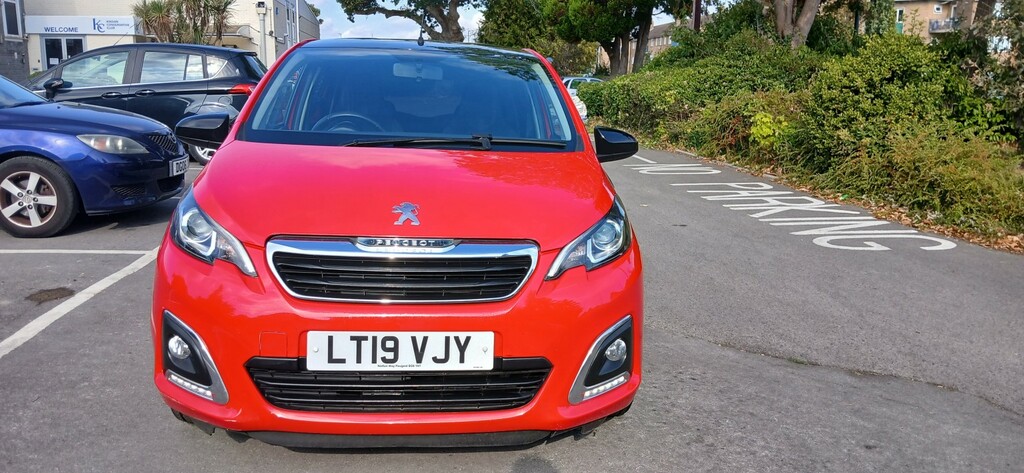 Peugeot 108 Hatchback 1.0 Allure 2019 Red #3