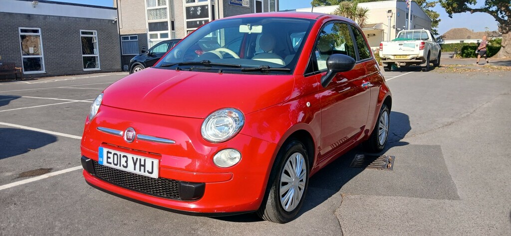 Fiat 500 Hatchback 1.2 Pop 2013 EO13YHJ Red #4
