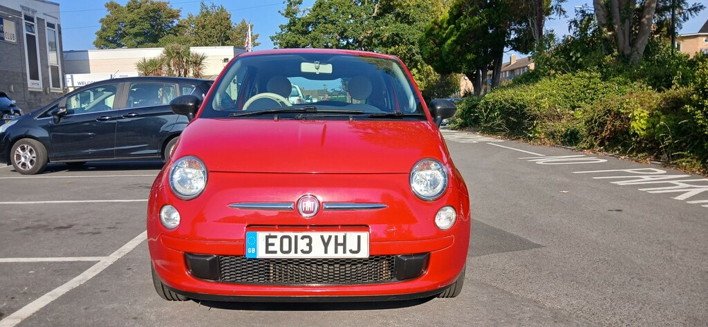 Fiat 500 Hatchback 1.2 Pop 2013 EO13YHJ Red #3