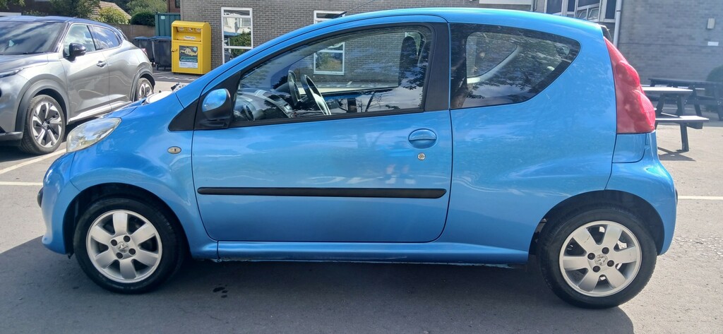 Peugeot 107 Hatchback 1.0 12V Urban 2008 Blue #5