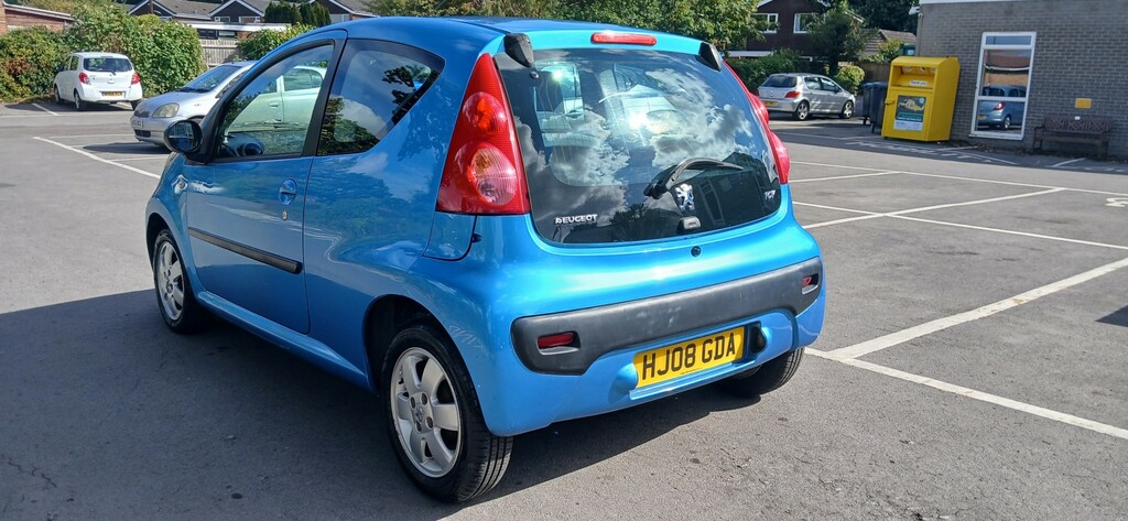 Peugeot 107 Hatchback 1.0 12V Urban 2008 Blue #6