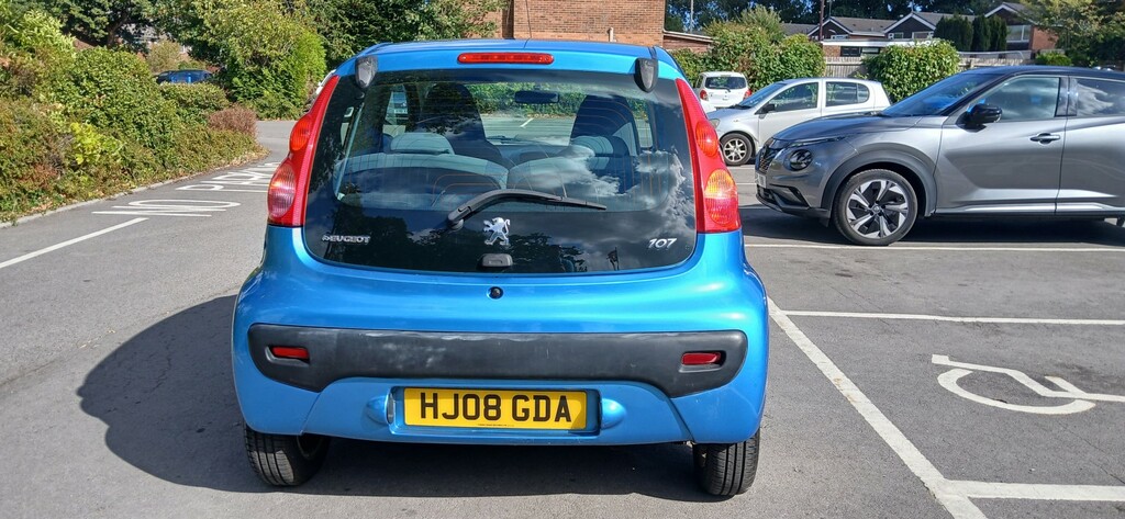 Peugeot 107 Hatchback Red #7