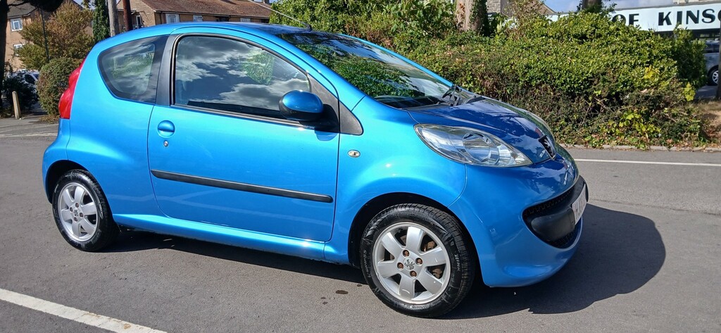 Peugeot 107 Hatchback 1.0 12V Urban 2008 Blue #2