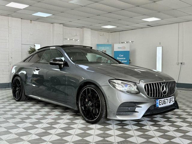 Mercedes-Benz E Class 2017 2.0 E220d Amg Line Premium Plus Coupe D Grey