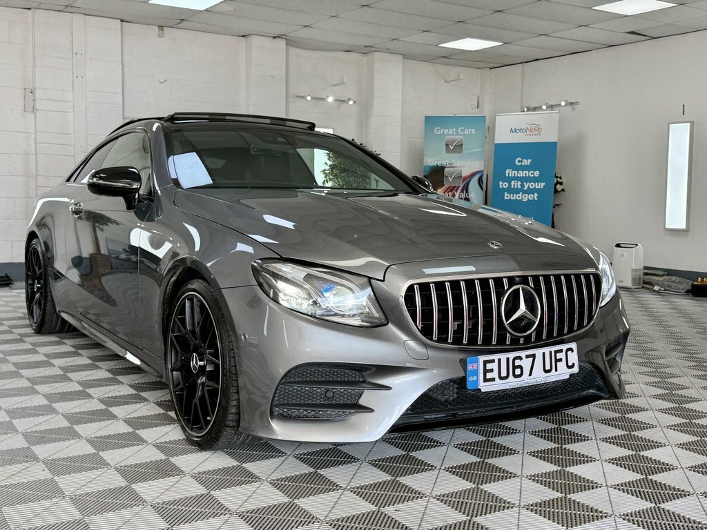 Mercedes-Benz E Class 2017 2.0 E220d Amg Line Premium Plus Coupe D EU67UFC Grey #4