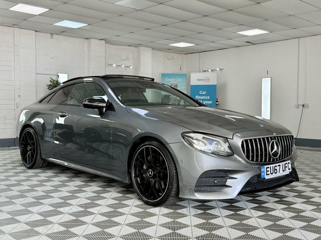 Mercedes-Benz E Class 2017 2.0 E220d Amg Line Premium Plus Coupe D EU67UFC Grey #2