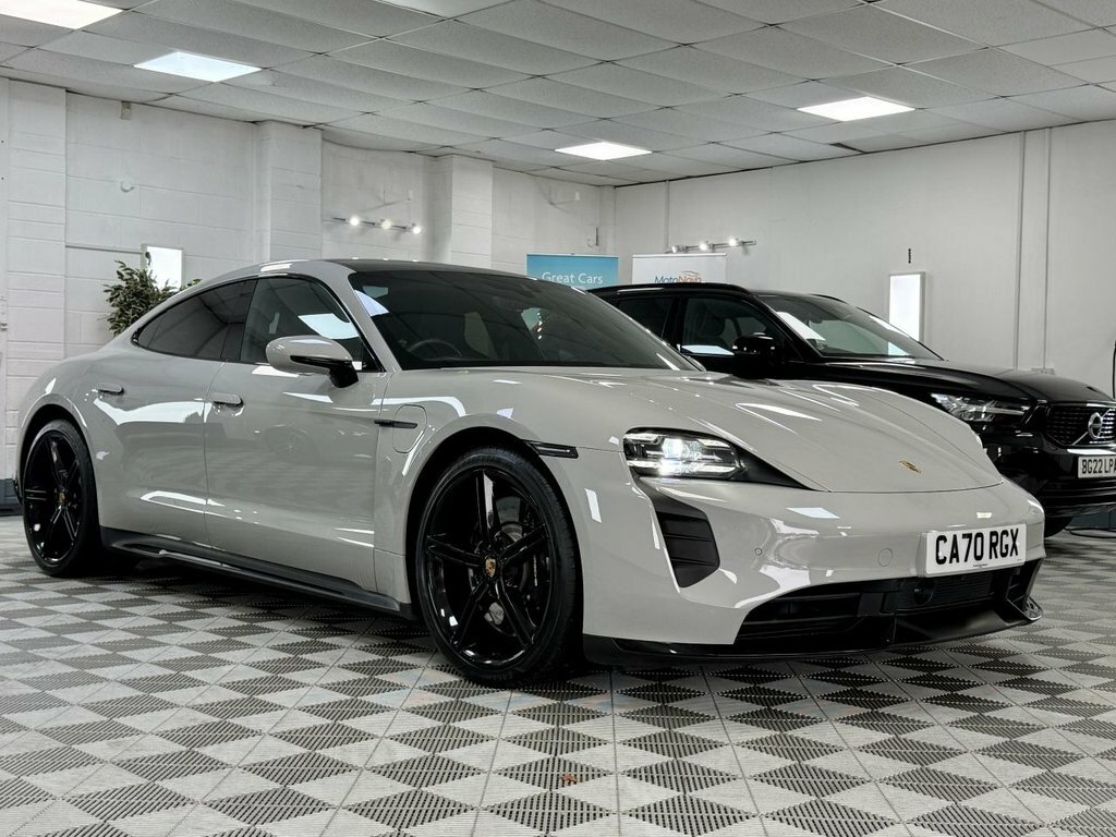 Porsche Taycan 2020 Performance Plus 93.4Kwh Turbo Saloon Ele Grey #2