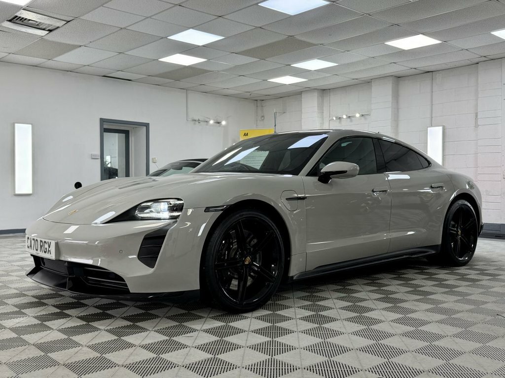 Porsche Taycan 2020 Performance Plus 93.4Kwh Turbo Saloon Ele Grey #6