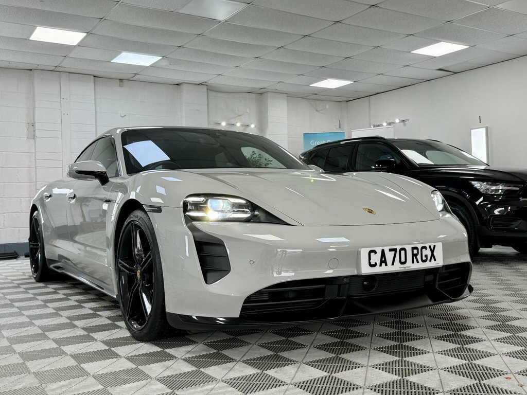 Porsche Taycan 2020 Performance Plus 93.4Kwh Turbo Saloon Ele Grey #4