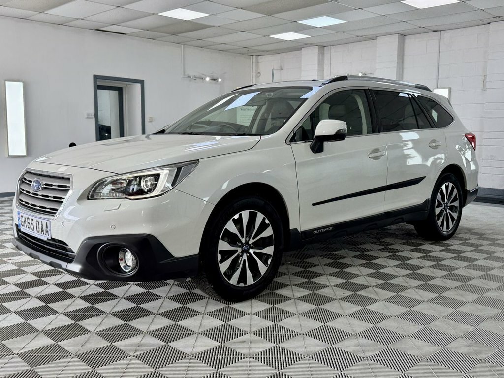 Subaru Outback 2015 2.5I Se Premium Estate Lineartroni GK65OAA White #6