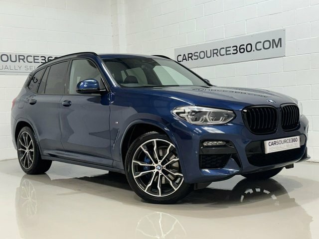 BMW X3 2021 2.0 20D Mht M Sport Suv Hybrid Aut Blue