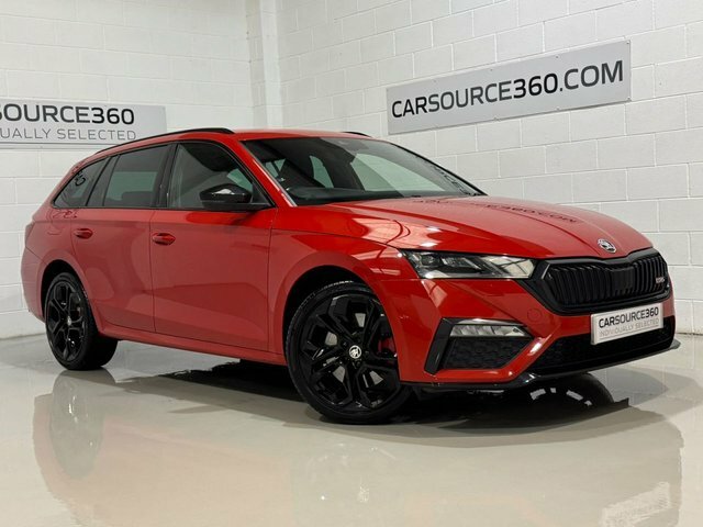 Skoda Octavia 2021 1.4 Tsi Iv 13Kwh Vrs Estate Plug-i Red