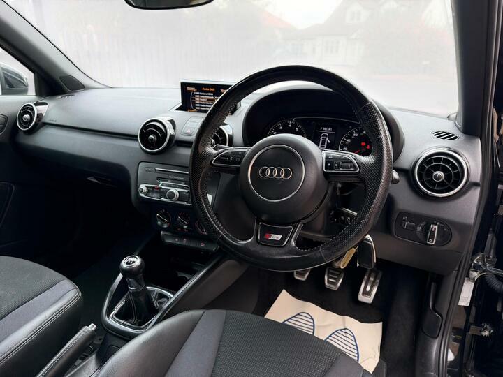 Audi A1 1.4 Tfsi Cod S Line Euro 6 Ss RV16EOY Black #3