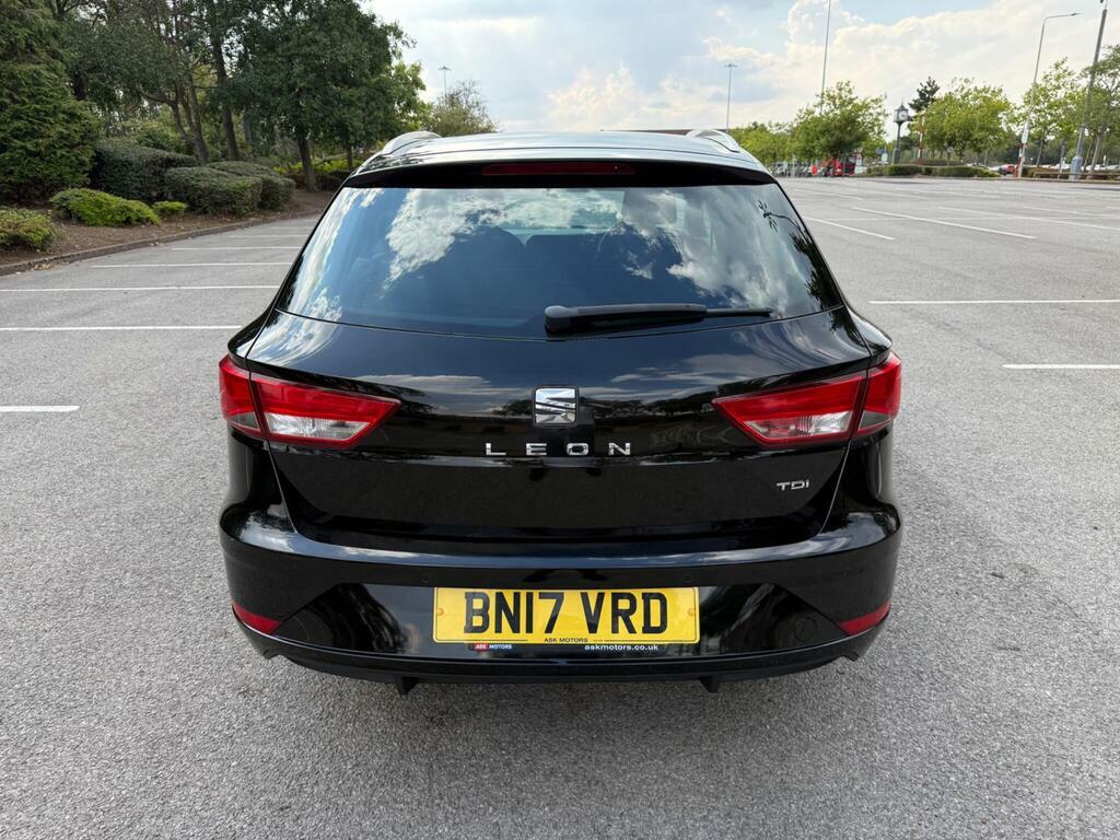 Seat Leon 1.6 Tdi Se Dynamic Technology St Euro 6 S S BN17VRD Black #5