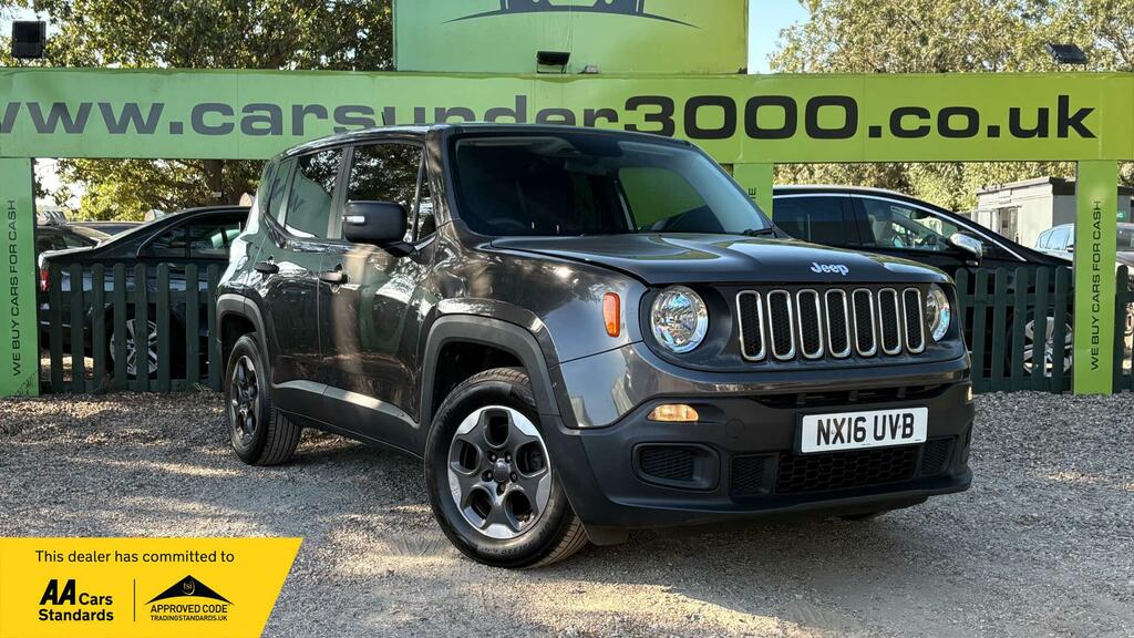 Jeep Renegade 1.6 E-torq Sport Euro 6 Ss Grey