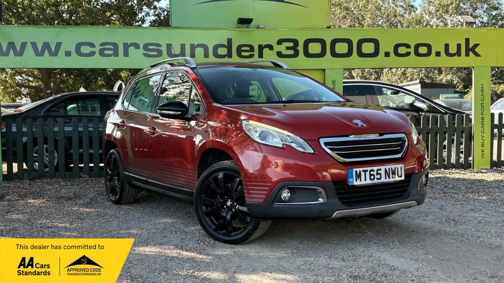 Peugeot 2008 1.2 Puretech Urban Cross Euro 6 Ss Red