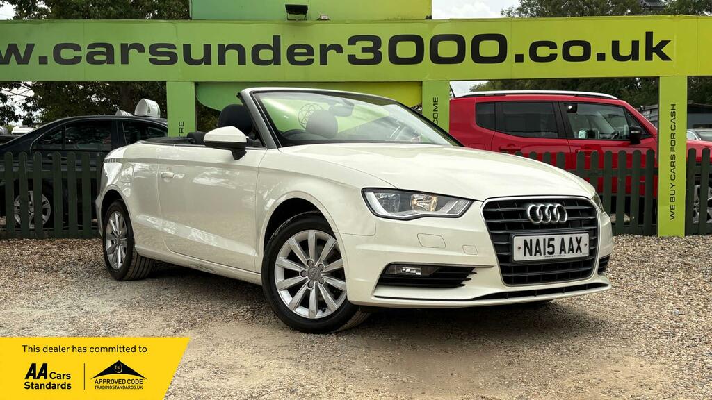 Audi A3 Cabriolet 1.6 Tdi Se Euro 6 Ss White