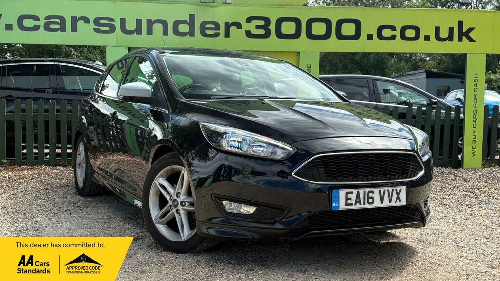Ford Focus 1.0T Ecoboost Zetec S Euro 6 Ss Black