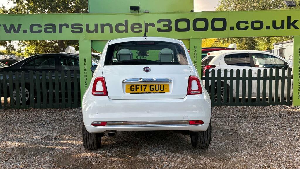 Fiat 500 1.2 Lounge Euro 6 Ss GF17GUU White #5