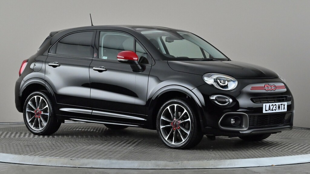 Fiat 500X 1.5 Hybrid 48V Red Ddct Black