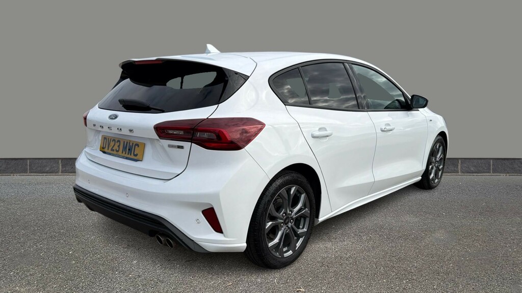 Ford Focus 1.0 Ecoboost Hybrid Mhev St-line DV23MWC White #6