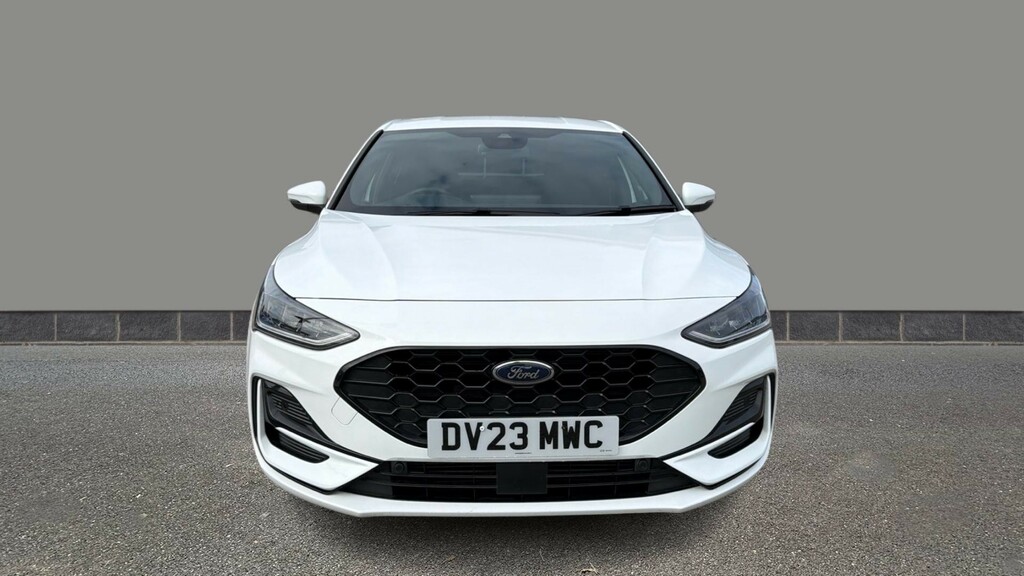Ford Focus 1.0 Ecoboost Hybrid Mhev St-line DV23MWC White #2