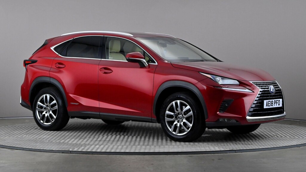Lexus NX 300H 2.5 Luxury Cvt Premium Nav Red