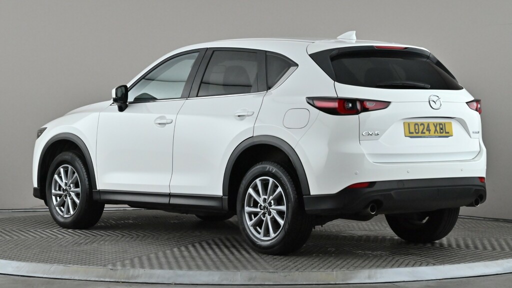 Mazda CX-5 2.0 E-skyactiv G Mhev Centre-line LO24XBL White #4